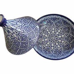 Moroccan Large ceramic tagine hand-painted taginedecorative handmade taginekitchenwareserving tagineceramic tagine pot