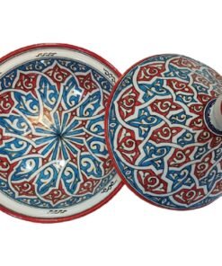 Moroccan Large ceramic tagine hand painted tagine decorative handmade tagine kitchenware serving tagine ceramic tagine pot