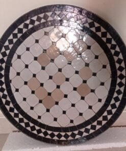 Moroccan Handmade Traditional Round Mosaic Coffee Patio Table