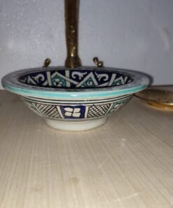 Artisanal Elegance: Handmade Moroccan Ceramic Sink – Exquisite Hand-painted Beauty for Your Arabic-inspired Bathroom