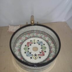 basin bathroom sink vintage porcelain bathroom counter,artisan countertop sink