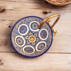 Handcrafted Moroccan Vessel Sink: A Stylish Mid-Century Modern Addition to Your Bathroom