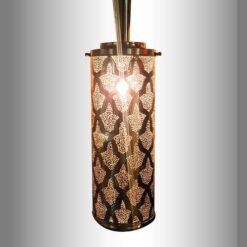 Moroccan Sconce - Hanging Wall Light - Boho Lighting - Modern Lighting - Art Deco Light - Metal Wall Lamp - Brass Wall Light
