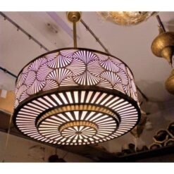 Shell Chandelier, Moroccan Lighting, Designer lamp, Moroccan Chandelier, Pendant lamp, Art deco light, Moroccan pendant lamp, Moroccan gift,