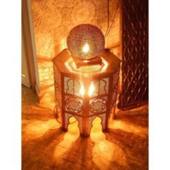 Set Table + Table lamp, handmade Moroccan, Premium Decoration, Oriental Design