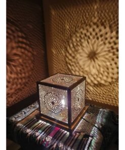 Moroccan Standing Lamp, Cubic Sconce - Moroccan Lighting - Art Deco Lamp - Table Lamp - Art Lamp - floor lamp
