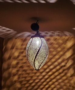 Moroccan Chandelier, handcrafted pendant lamp, ceiling light fixture, 5 colors available, designer chandelier,