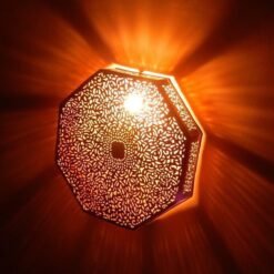 Wall Sconce - Brass lamp - Art Deco - Architectural - Oriental - Wall Light - Art Light - Saloon Lamp - mid Century