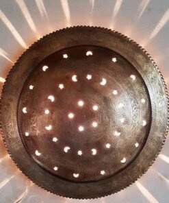 Ambient Light sconce Moroccan Wall Lamp Art Deco Lighting Moon Design Relaxation Lamp