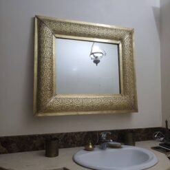 Moroccan Mirror, Vanity Mirror, handmade Copper Mirror,