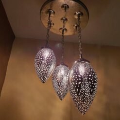 Moroccan Chandelier, pendant light, Moroccan Style, design lamp, Moroccan lighting, ceiling fixture, 5 Colors available