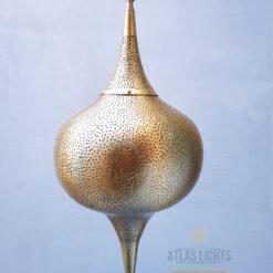 Moroccan Pendant Light Brass Antique Vintage, Moroccan lamp Copper