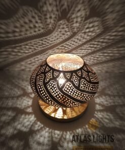 Moroccan Table Lamp Tradition Mushrooms Opened
